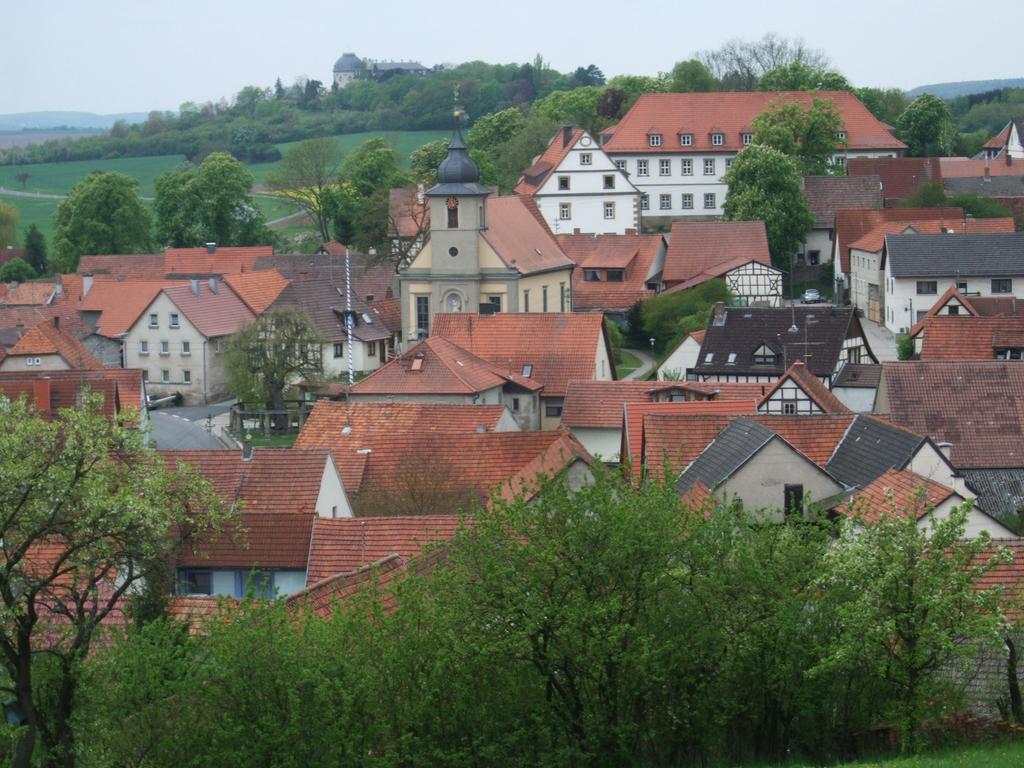 Ferienwohnung Bockelt Stadtlauringen Ngoại thất bức ảnh